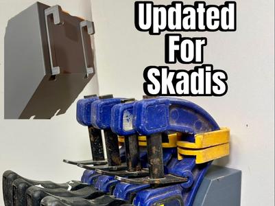 Irwin Quick-grip wall mounted rack SKADIS VERSION