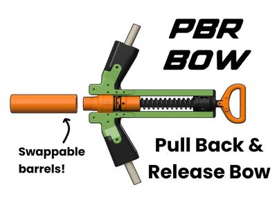 PBR Bow - Printed Nerf Blaster