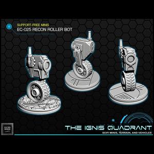 Sci-fi  EC-025  Recon Roller Bot [Support-free]