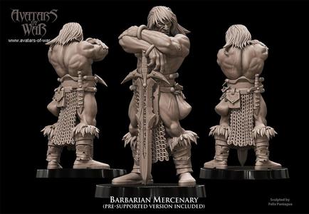 Barbarian Mercenary