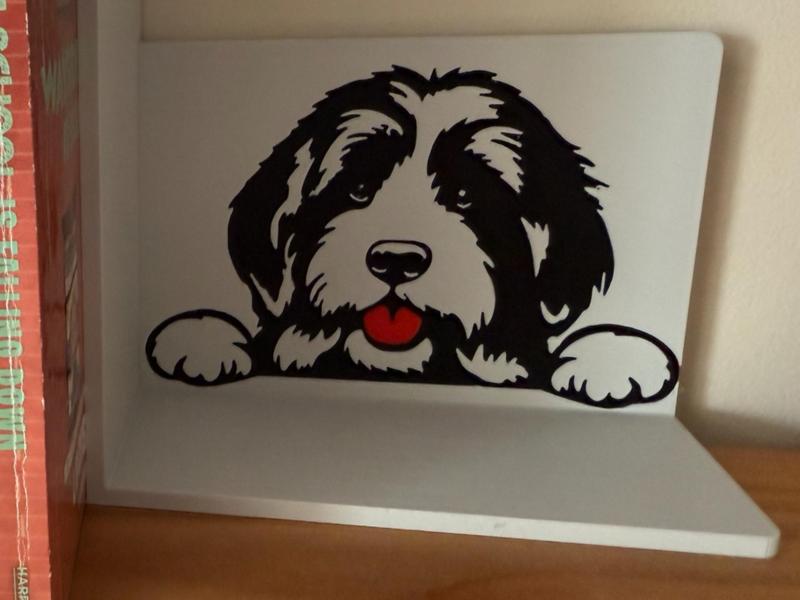 Dog Book Ends