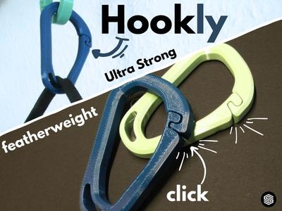 Click-Lock Carabiner (Hingeless & Secure)