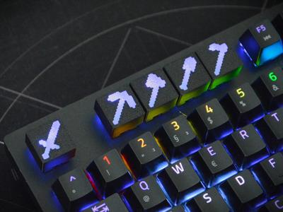 Minecraft Keycaps: Tools