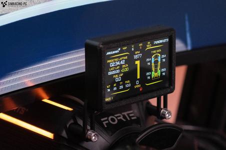 VoCore 4 Inch Screen / Dashboard for Simracing (Fanatec / Asetek / Other )