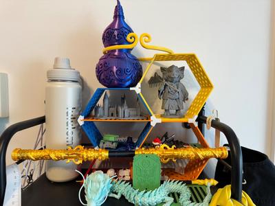 Modular Display Stand for Models & Toys
