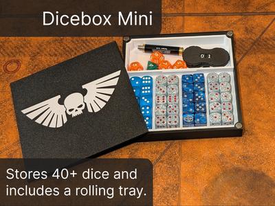 Dicebox Mini with removable tray