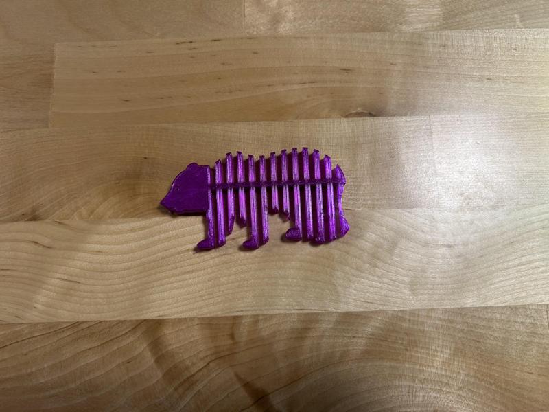 TPU Flexible Bear Fidget Toy
