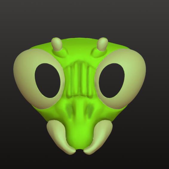 Mantis mask / fursuit base
