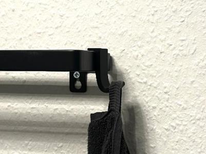 Side Hooks for Ikea SKOGSVIKEN Towel Rail