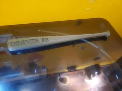 BASEBALL BAT WITH NAME