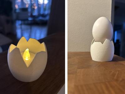 Egg cup / Egg candle holder