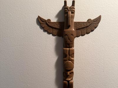 Spirit Watcher Totem Pole 