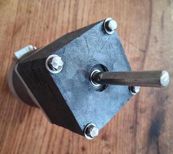 NEMA 23 Planetary gearbox reducer, 1:3.333 ratio (Fixed)