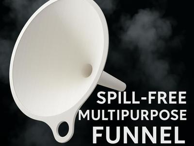 Spill-Free Multipurpose Funnel