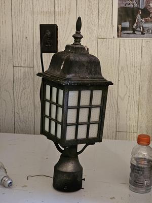 Vintage Outdoor Lampshade replacement