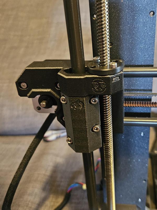 Igus compatible X-End-Clip for Roberto's MK3 10mm Z rod mod