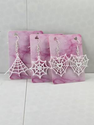 Spider Web Earrings