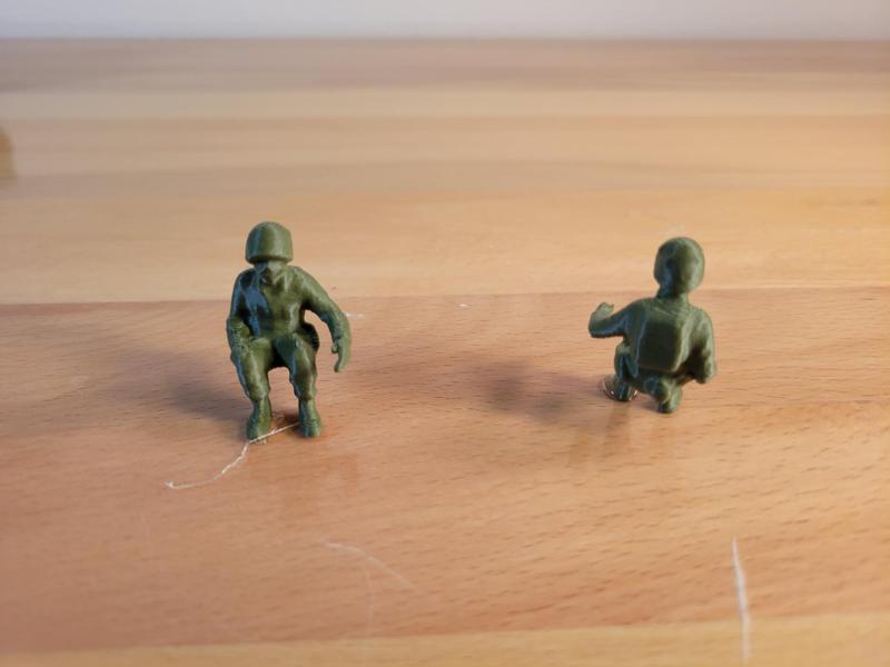 American Solider Seated