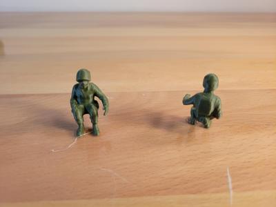 American Solider Seated