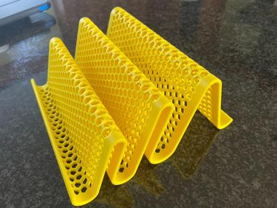 Hexagon Mesh Phone and Tablet Stand