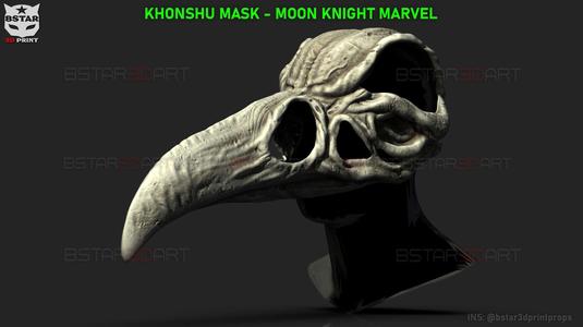 The KhonShu Mask -  Moon Knight Marvel