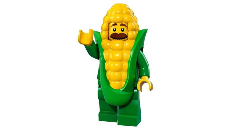 3D print minifigure - 71018-4 Corn Cob Guy