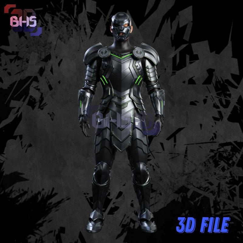 Absolute Doom Set Armor 3D STL File