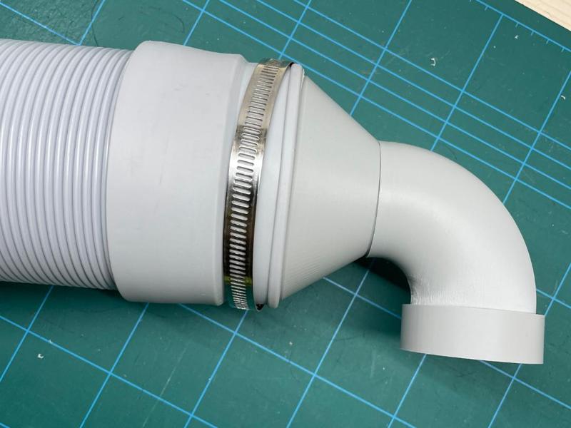 DN 100 to DN 50 hose connector