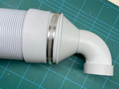 DN 100 to DN 50 hose connector