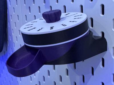 Skadis Holder - One Click weekly pill dispenser V2