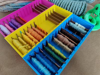 Yarn scraps box
