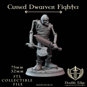 Cursed Dwarven Fighter