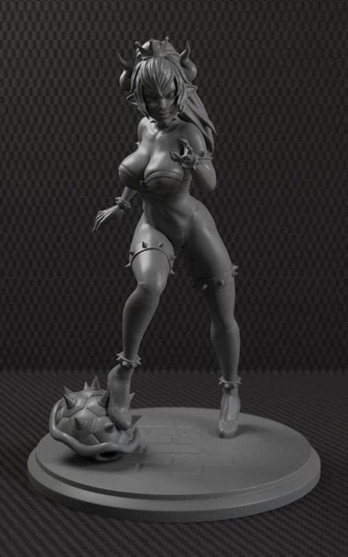 Bowsette female figure