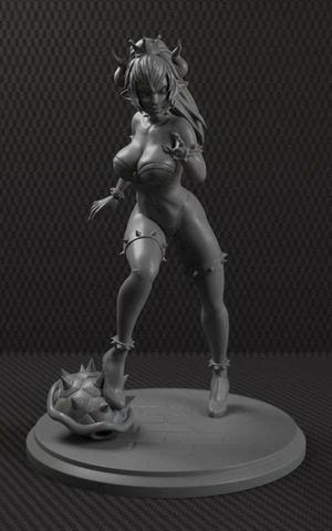 Bowsette female figure