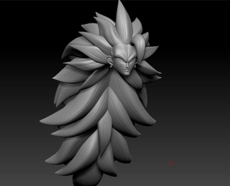 Broly SS3 Head