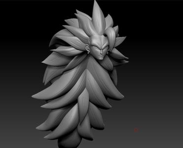 Broly SS3 Head