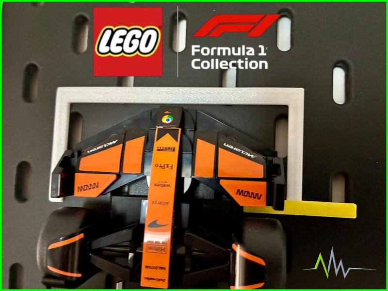 LEGO F1 Speed Champions Grid Marker IKEA SKÅDIS 