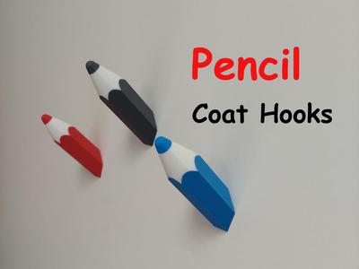 Pencil wall hook