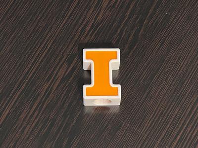 University of Illinois Stanley Straw Charm
