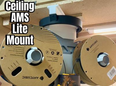 Ceiling Mount for AMS Lite- 360 spin + Linear rail