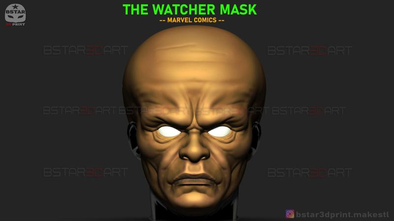 The Watcher Mask - Marvel Comics