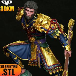Black Myth Wukong STL for 3D Printing ChibiSTL 3DXM