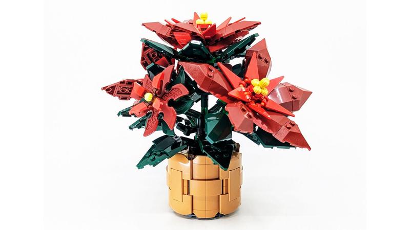 Wikibricks3D - 10370 Poinsettia