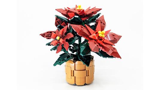 Wikibricks3D - 10370 Poinsettia