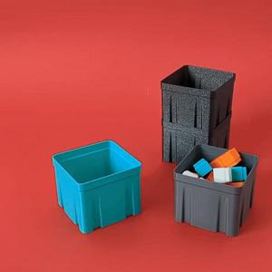 QUICK STACKABLE STORAGE MODULE VASE MODE