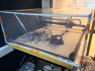 PVC greenhouse kit (3 way corner + plastic clamps)