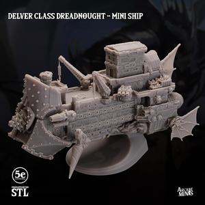 Delver Class Dreadnought - Mini-Ship