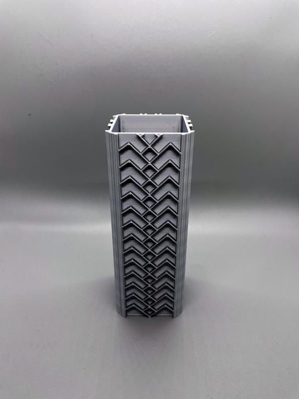 Flower Vase "Centipede" Pattern