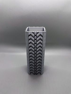 Flower Vase "Centipede" Pattern