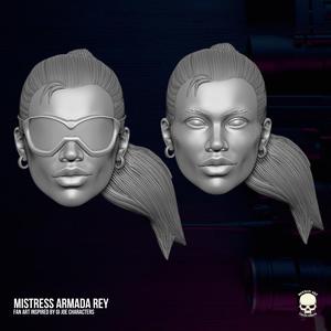Mistress Armada GI Joe Fan Art 3D printables for Action Figures